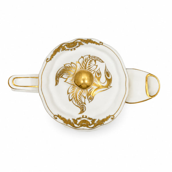 Verseuse / Cafetière en porcelaine de Limoges L. Bernardaud & Co – Modèle Coquille