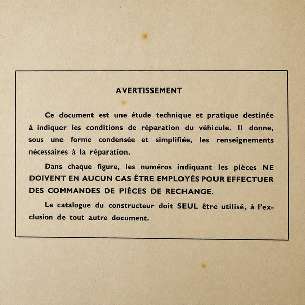 Manuel technique militaire G.M.C. 6x6 CCKW – Étude technique et pratique – Armée Française