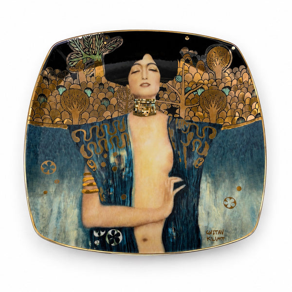 Assiette en porcelaine Goebel Artis Orbis « Judith I » d’après Gustav Klimt