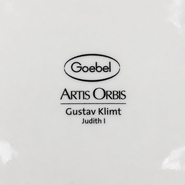 Assiette en porcelaine Goebel Artis Orbis « Judith I » d’après Gustav Klimt