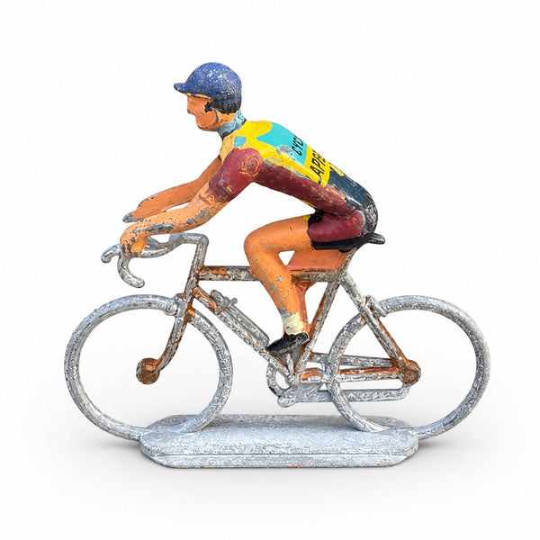 Figurine coureur cycliste Salza – Tour de France – Cycles Lapierre – années 1960