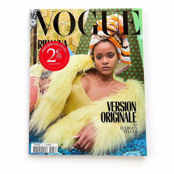 Magazine / Revue Vogue Paris n° 983 – Décembre 2017 / Janvier 2018 – Rihanna