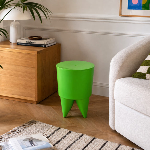 Tabouret Bubu 1er vintage Philippe Starck pour XO – vert vif