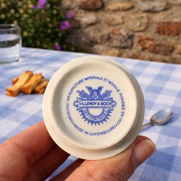 Coquetier vintage Villeroy & Boch modèle Izmir (1973)