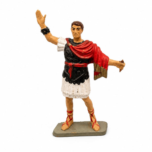 Figurine Starlux Guerre des Gaules – Empereur Romain avec casse – Réf. FH41019