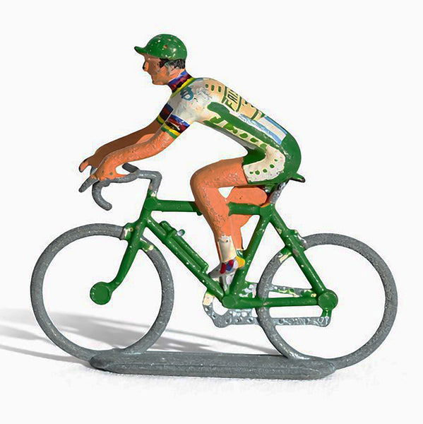 Figurine coureur cycliste Salza – Tour de France – maillot Frisol