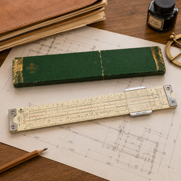 Ancienne règle à calcul Faber-Castell Castell-Duplex 2/82