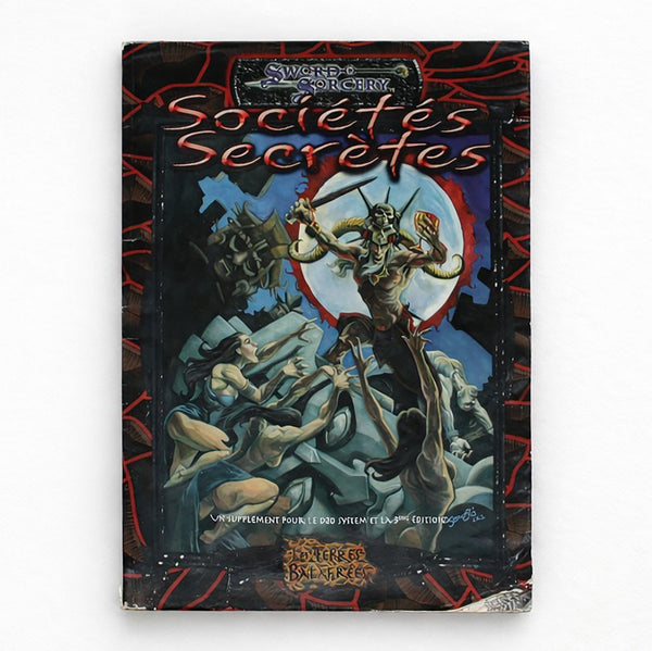 Supplément jeu de rôle – Sociétés secrètes (Terres Balafrées, Sword & Sorcery, D20)