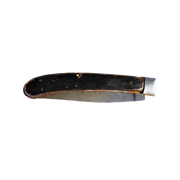 Couteau pliant ancien « Parapluie à l’Épreuve » – manche corne noire