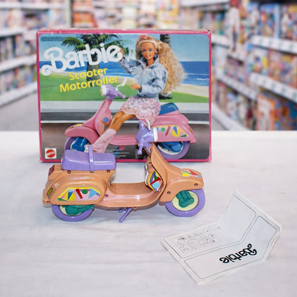 Barbie – Scooter Motoroller Vintage – Mattel 8359 – Avec boîte et notice