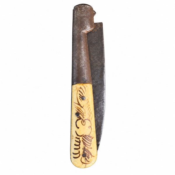 Ancien couteau de poche pliant modèle corse « Vendetta » – Véritable Édouard 716
