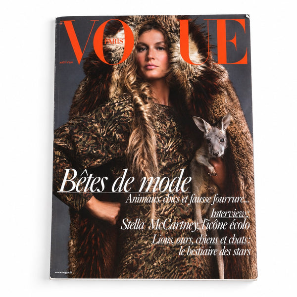 Magazine / Revue Vogue Paris n° 979 – Août 2017 – Gisele Bündchen