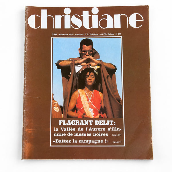 Magazine Christiane n° 376 – novembre 1981 – Presse vintage