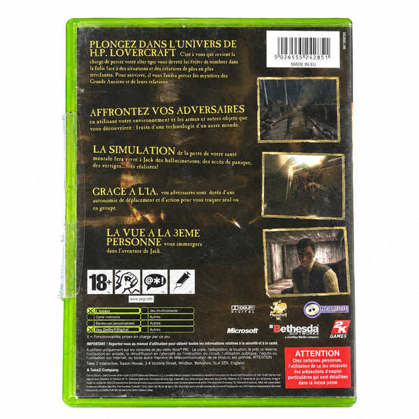 Jeu vidéo Xbox – Call of Cthulhu: Dark Corners of the Earth – PAL français