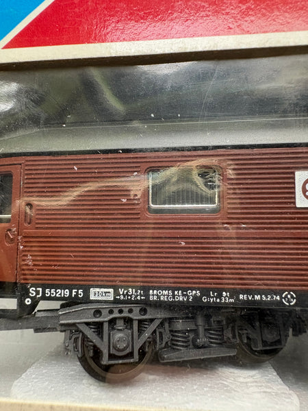 Wagon à bagages suédois vintage LIMA HO – Réf. 309335