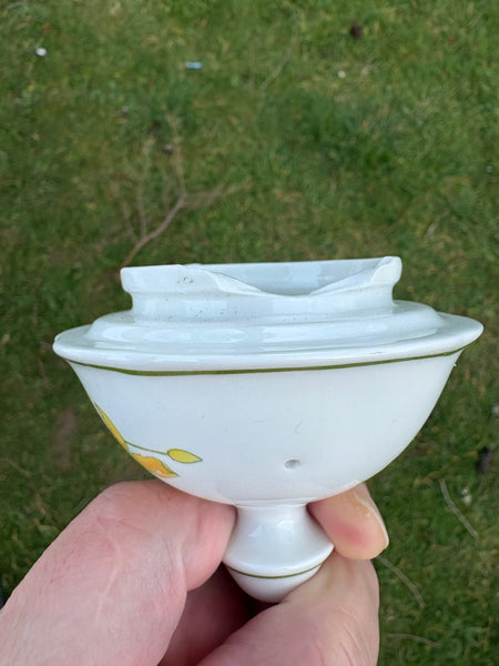 Verseuse / théière vintage en vitro-porcelaine de Villeroy & Boch modèle Geranium