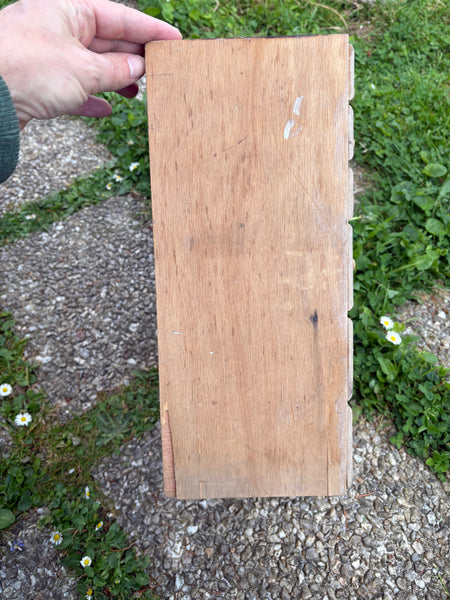 Layette d’horloger / mercerie vintage en bois et contreplaqué – meuble de métier à tiroirs