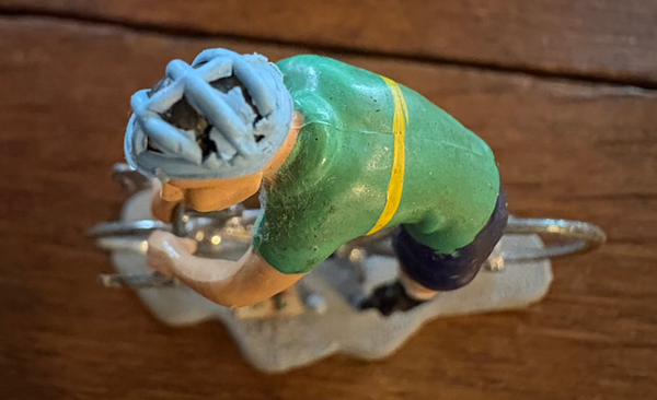 Figurine coureur cycliste Tour de France / Britains LTD / Racing Cyclist Herald 1962