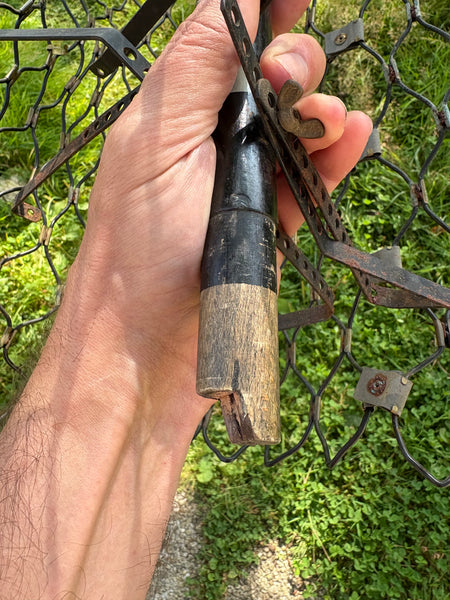 Ancien buste de mannequin de couture Idéal / Treillis métallique extensible du Jardin des Modes