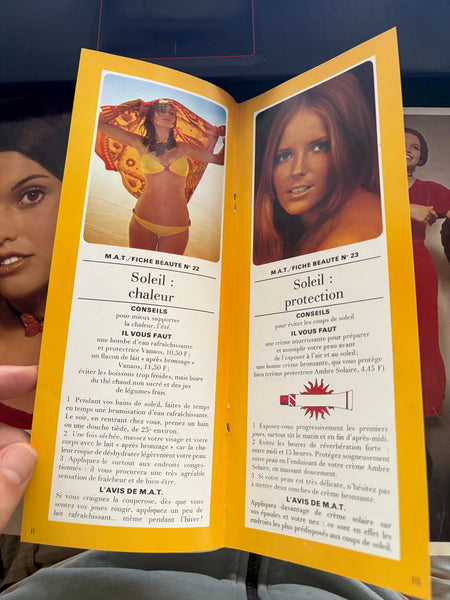 Magazine / revue Mlle âge tendre / numéro 69 / Julien Clerc Johnny Adamo Dutronc