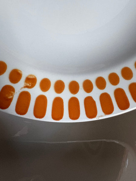 Ensemble de 6 assiettes creuses anciennes Sarreguemines / Digoin modèle Capri