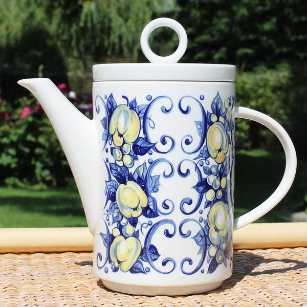 Verseuse à café vintage en vitro porcelaine Villeroy & Boch modèle Cadiz