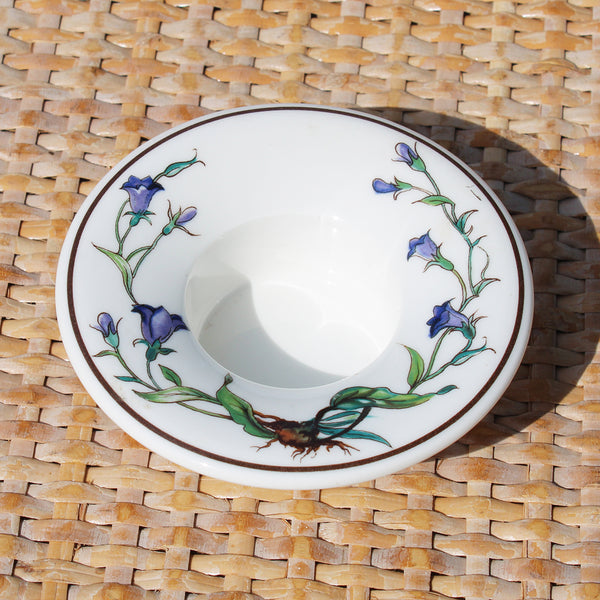 Bougeoir / Photophore vintage Villeroy & Boch modèle Botanica