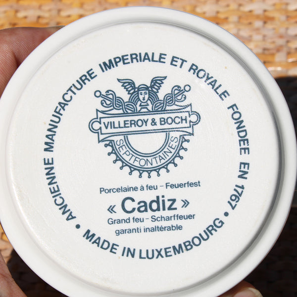 Verseuse à café vintage en vitro porcelaine Villeroy & Boch modèle Cadiz