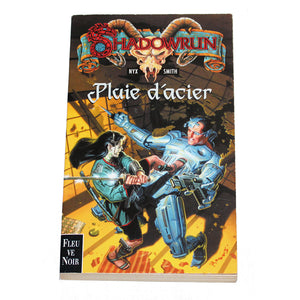 Livre de poche Shadowrun n° 26 Pluie d'Acier - Fleuve Noir ( 2001 )