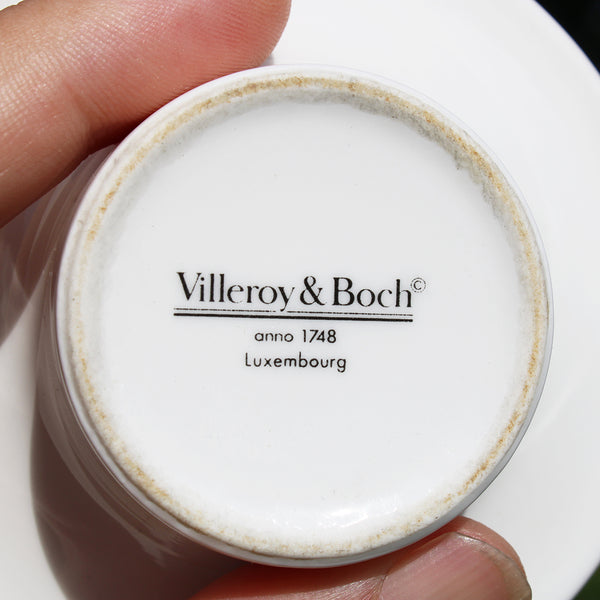 Bougeoir / Photophore vintage Villeroy & Boch modèle Botanica