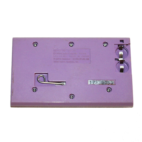 Jeu électronique vintage Game and Watch Nintendo Snoopy Tennis (1983) sans le cache piles