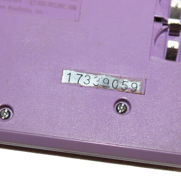 Jeu électronique vintage Game and Watch Nintendo Snoopy Tennis (1983) sans le cache piles