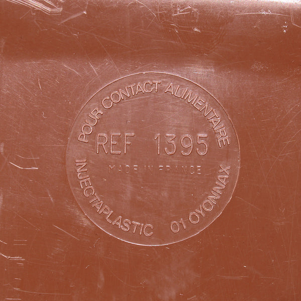 Boîte alimentaire publicitaire vintage / Pierrot Gourmand Confiseur / no Tupperware