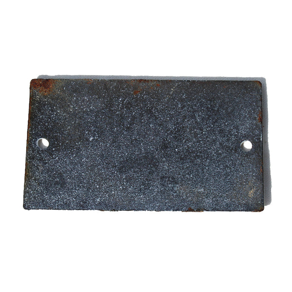 Petite plaque émaillée 10 cm x 6 cm / flèche de direction