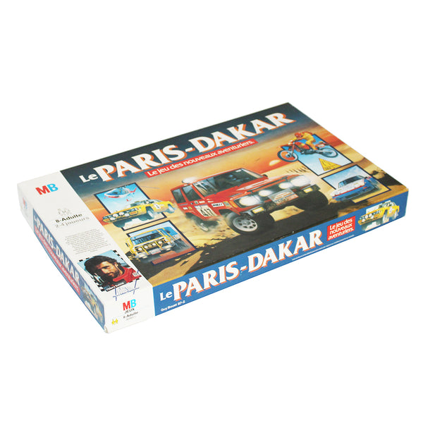 Jeu de société vintage Le Paris-Dakar MB Jeux ( 1985 )