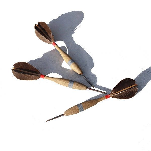 Ancien jeu d'estaminet / bistrot / jeu de 3 flèchettes