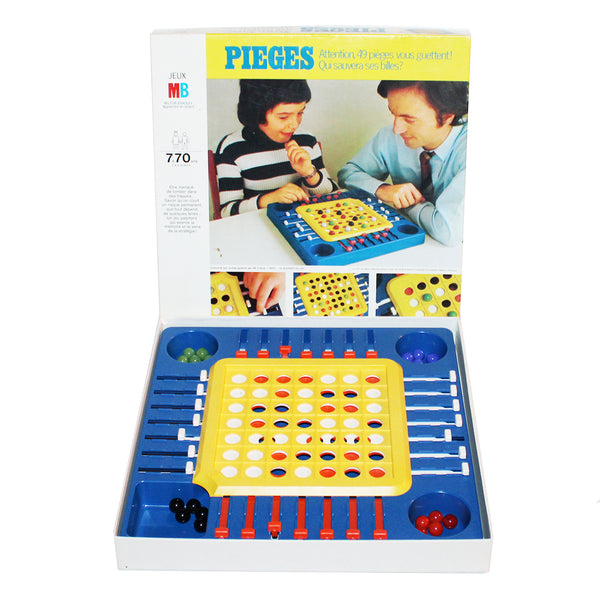 Jeu de société vintage Pièges Jeux MB ( 1972 )