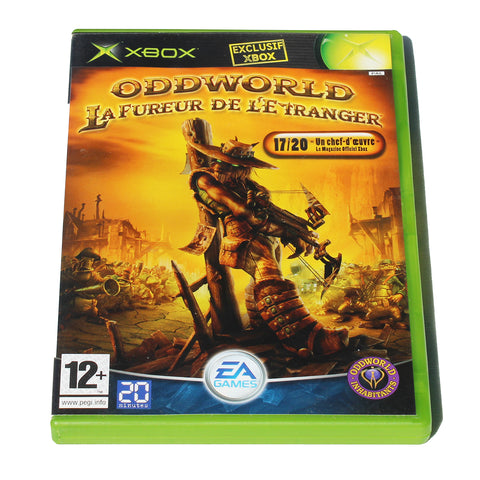Jeu vidéo Xbox Oddworld La Fureur de l'Étranger complet ( 2005 ) PAL