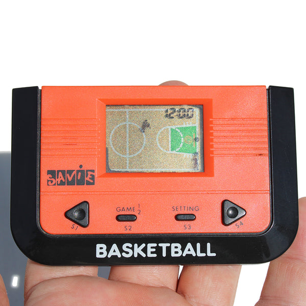 Jeu électronique LCD vintage Savie modèle Basketball no Game and Watch