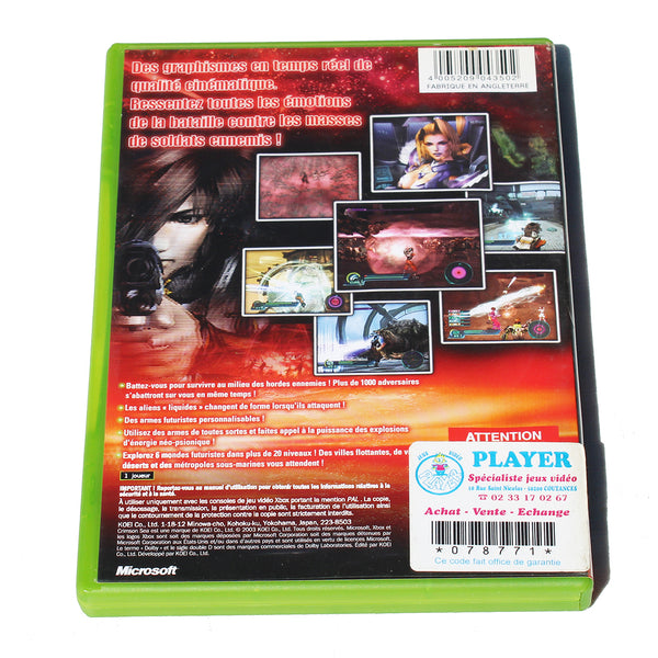 Jeu vidéo Xbox Crimson Sea complet ( 2003 ) PAL