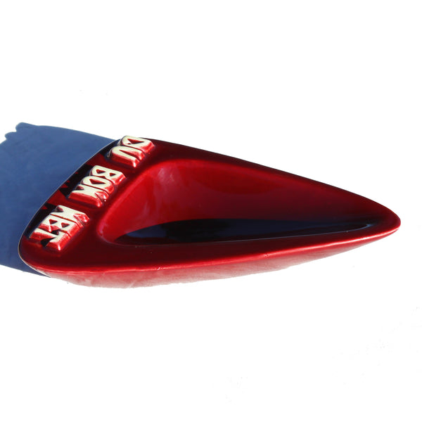 Grand cendrier publicitaire vintage en faïence / Dubonnet