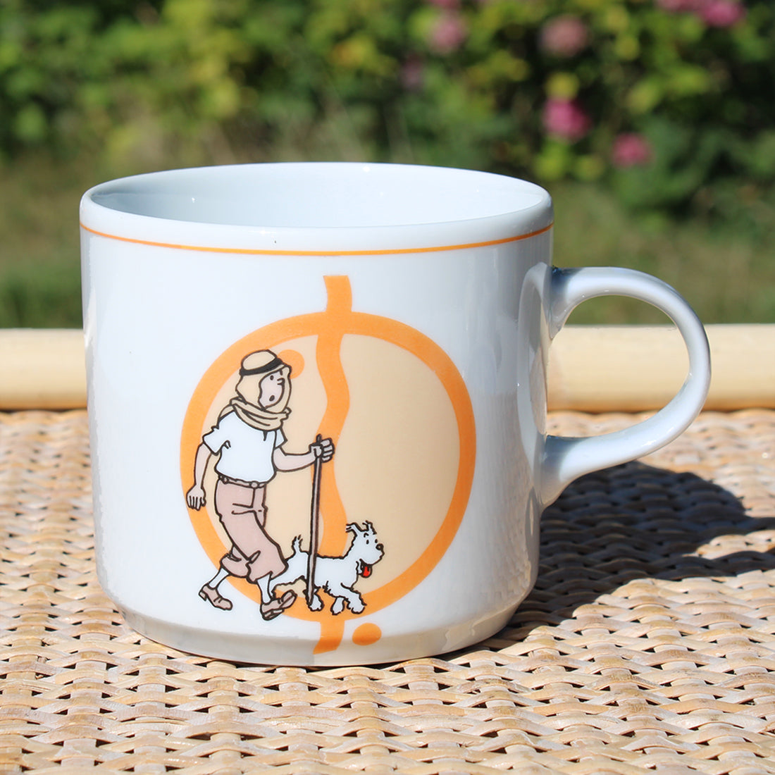 Tasse / mug en porcelaine Tintin Les Cigares du Pharaon ( Hergé-Tintin Licensing )