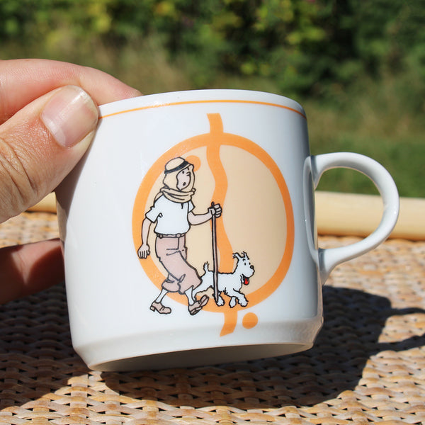 Tasse / mug en porcelaine Tintin Les Cigares du Pharaon ( Hergé-Tintin Licensing )
