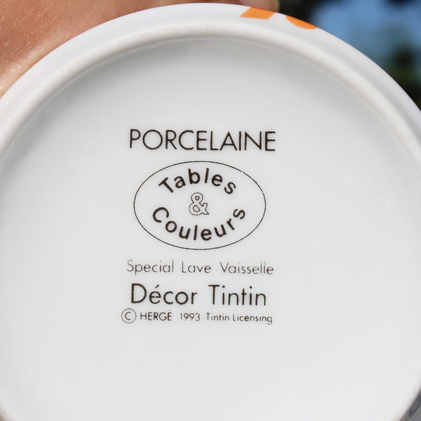 Tasse / mug en porcelaine Tintin Les Cigares du Pharaon ( Hergé-Tintin Licensing )