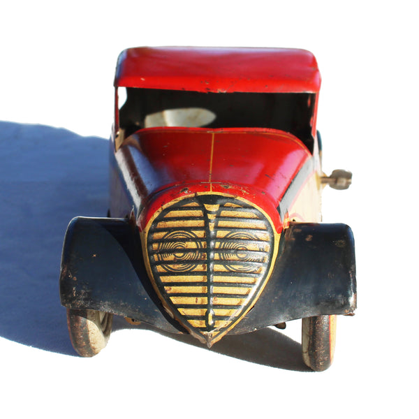 Ancien jouet Charles Rossignol CR 91 / Voiture en tôle Peugeot 202 / fonctionnel