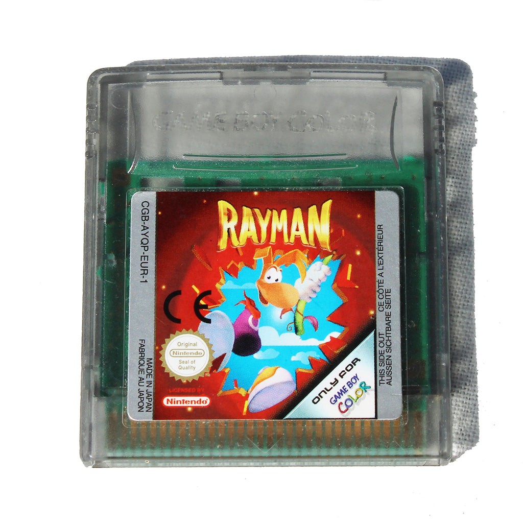 Gameboy Color Rayman Red Jeu vidéo cartouche Nintendo Game Boy Color Rayman – La Roue du Passé