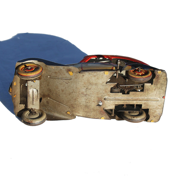 Ancien jouet Charles Rossignol CR 91 / Voiture en tôle Peugeot 202 / fonctionnel