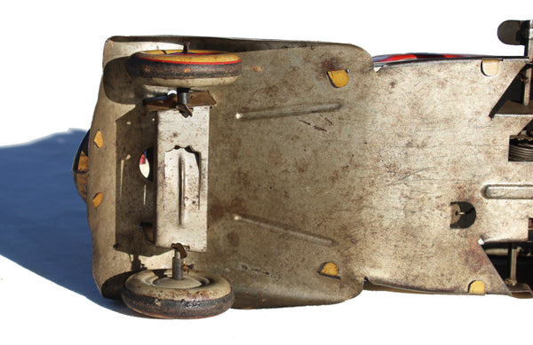 Ancien jouet Charles Rossignol CR 91 / Voiture en tôle Peugeot 202 / fonctionnel