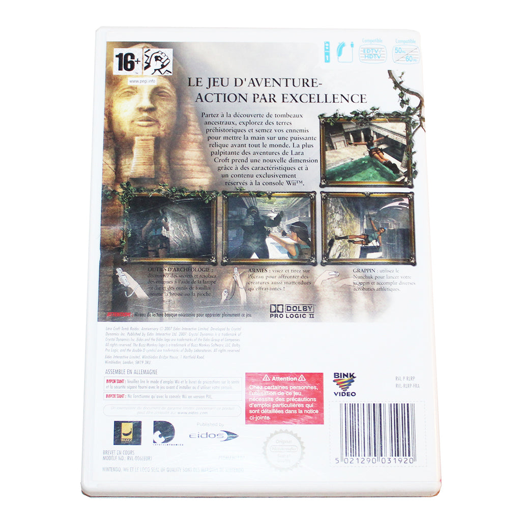 thumbnail image 2 of Tomb Raider Anniversary For Wii (Renewed) - Lara Croft Adventure Game 2 of 10
