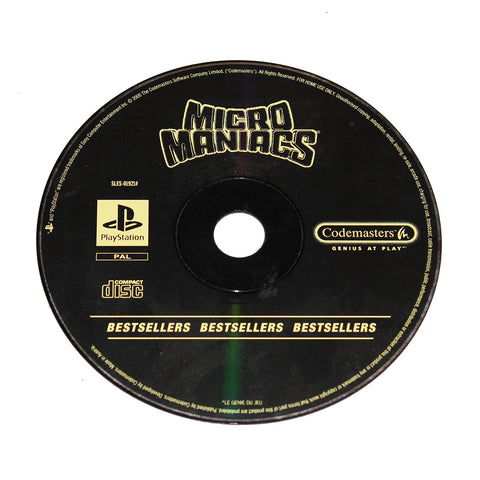 Jeu vidéo Playstation PS1 Micro Maniacs Bestsellers disque seul